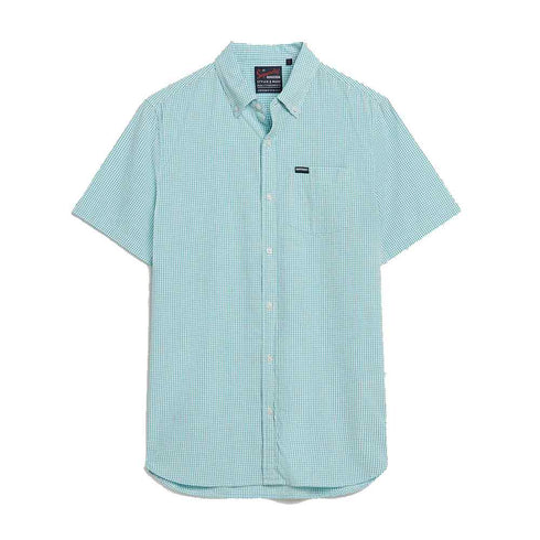 Farah Jim Half Zip Sweater Mint